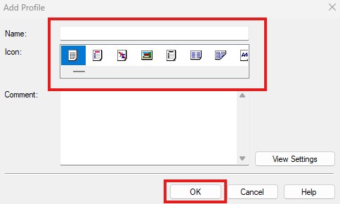 A dialog box is displayed