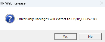 A Windows dialog