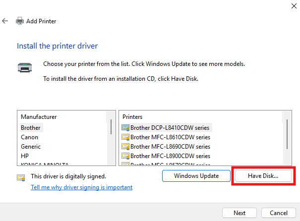 This Windows dialog box