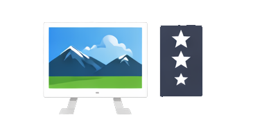 A digital photo frame