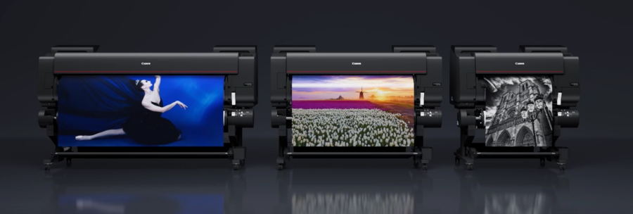 Three Canon imagePROGRA