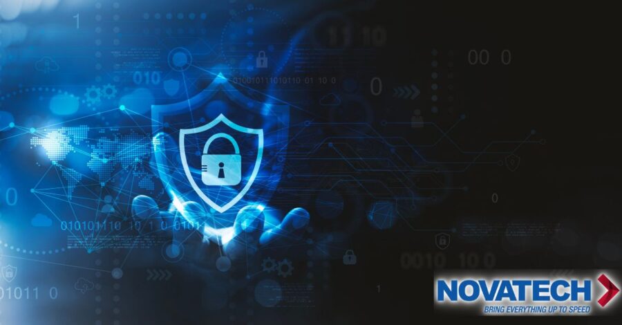 A glowing hand holds a